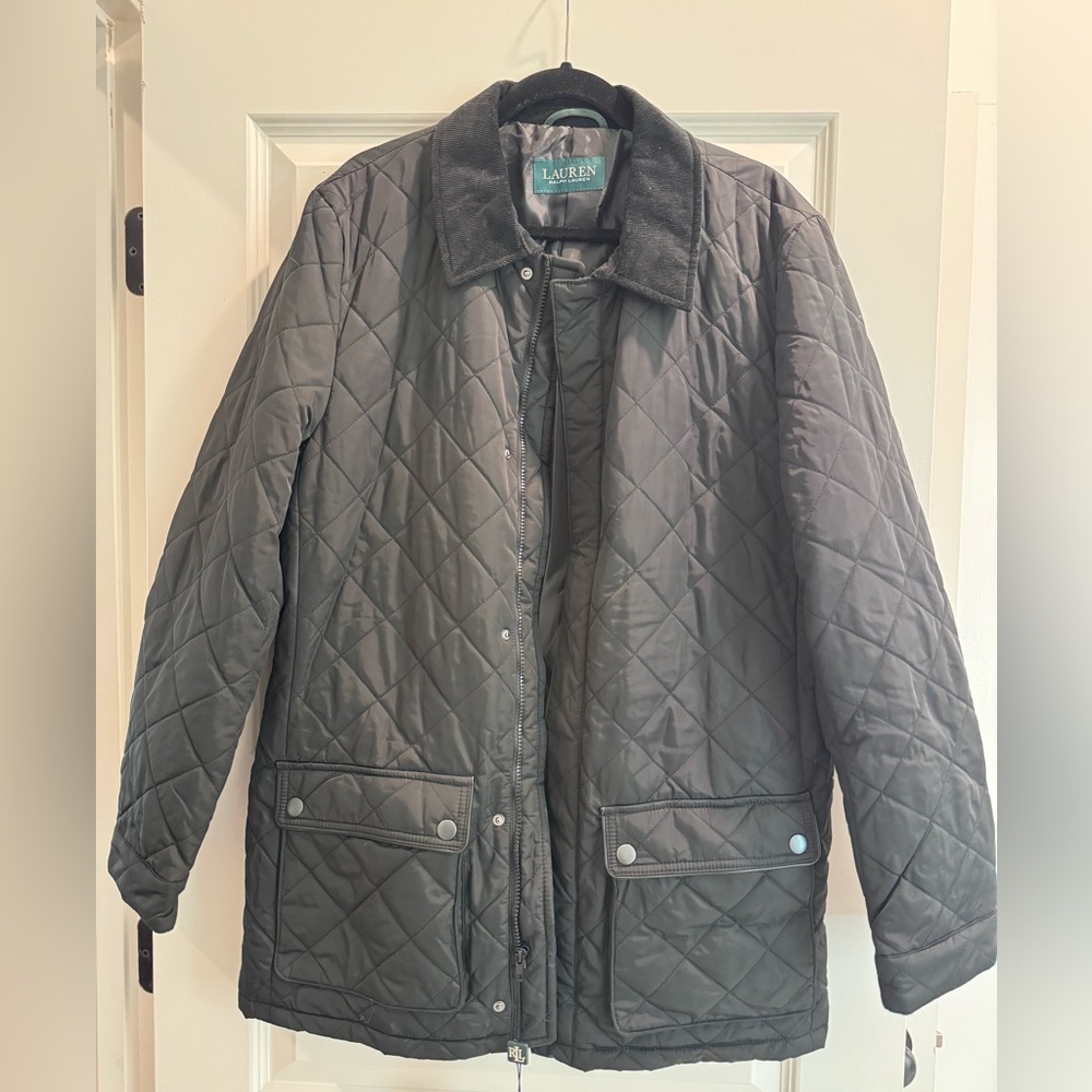 NWT Quilted Black Ralph LaurenJacket for Men